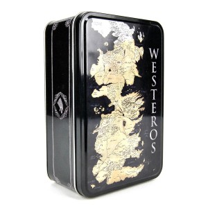 TINSGT01 Tin Lunch - Game Of Thrones Map